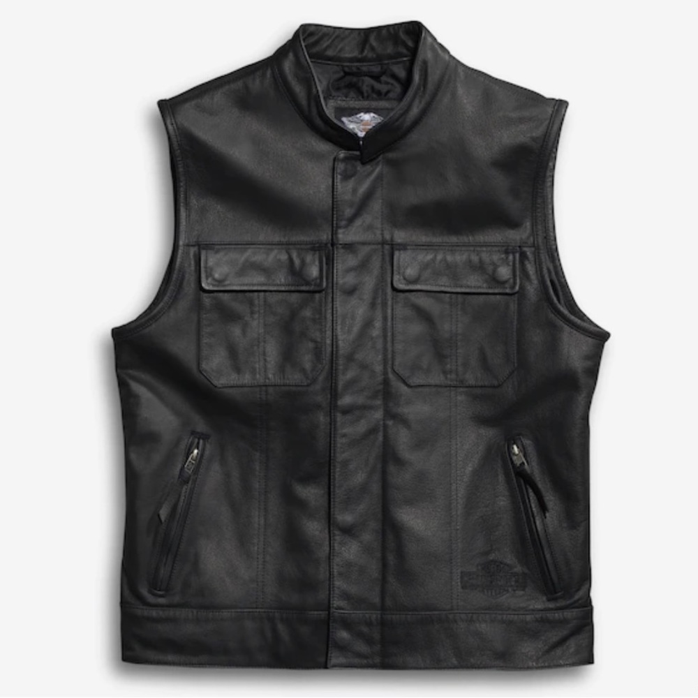 HARLEY DAVIDSON LEATHER VEST